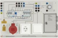 Installationsboard Unterverteilung mit Installationsschaltungen, FI-LS, RCD-B