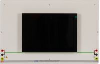 KNX-Visualisierung über 10" Touch-Panel, int. Temperatursensor