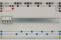 Steuerungstechnik I, Grundmodul mit Einspeisung und 2 Leitungsschutzschalter