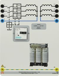 Umspannstation 380 V /110 V