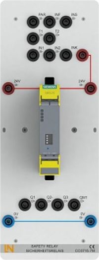 Sicherheitsrelais für Nothaltanwendungen