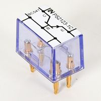 Transistor Si NPN BC547 Basis links, Gehäuse PS2-2