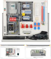 Gebäude-System-Trainer: Interface, Industrieverteilung mit Fehlersimulation