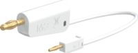 Adapter - Messleitung 4/2mm (100cm weiß)