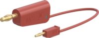 Adapter - Messleitung 4/2mm (100cm rot)