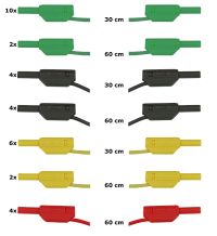 Sicherheitsmessleitungssatz 2mm (32 Stück), Videohaussprechanlage