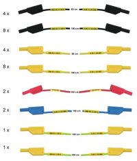 Sicherheitsmessleitungssatz 4mm (30 Stück)