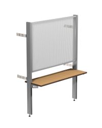 SybaPro Wandarbeitsplatz, Montagegitter 160, 1600x1975x400mm (BHT)