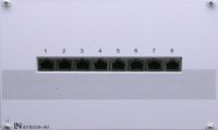 Patch-Panel 8 port CAT 5e