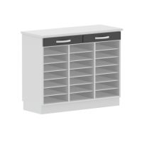 Beistellschrank zur Aufnahme von UniTrain-I Kursen, 1120x912x500mm (BHT)