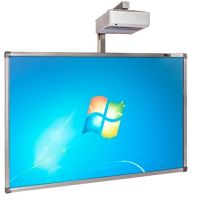 Interaktives Smart Board inkl. Beamer und Halterung, 2270x25x1340mm (BHT)