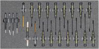 ESD/Elektronik-Werkzeugsatz 1, Schraubendreher (22 Teile), Einlagengröße 300x600