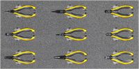 ESD/Elektronik-Werkzeugsatz 2, Zangensatz (9 Teile), Einlagengröße 300x600mm