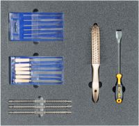 Werkzeug Metalltechnik 2, Feilenset II (17 Teile) Einlagengröße 450x500mm