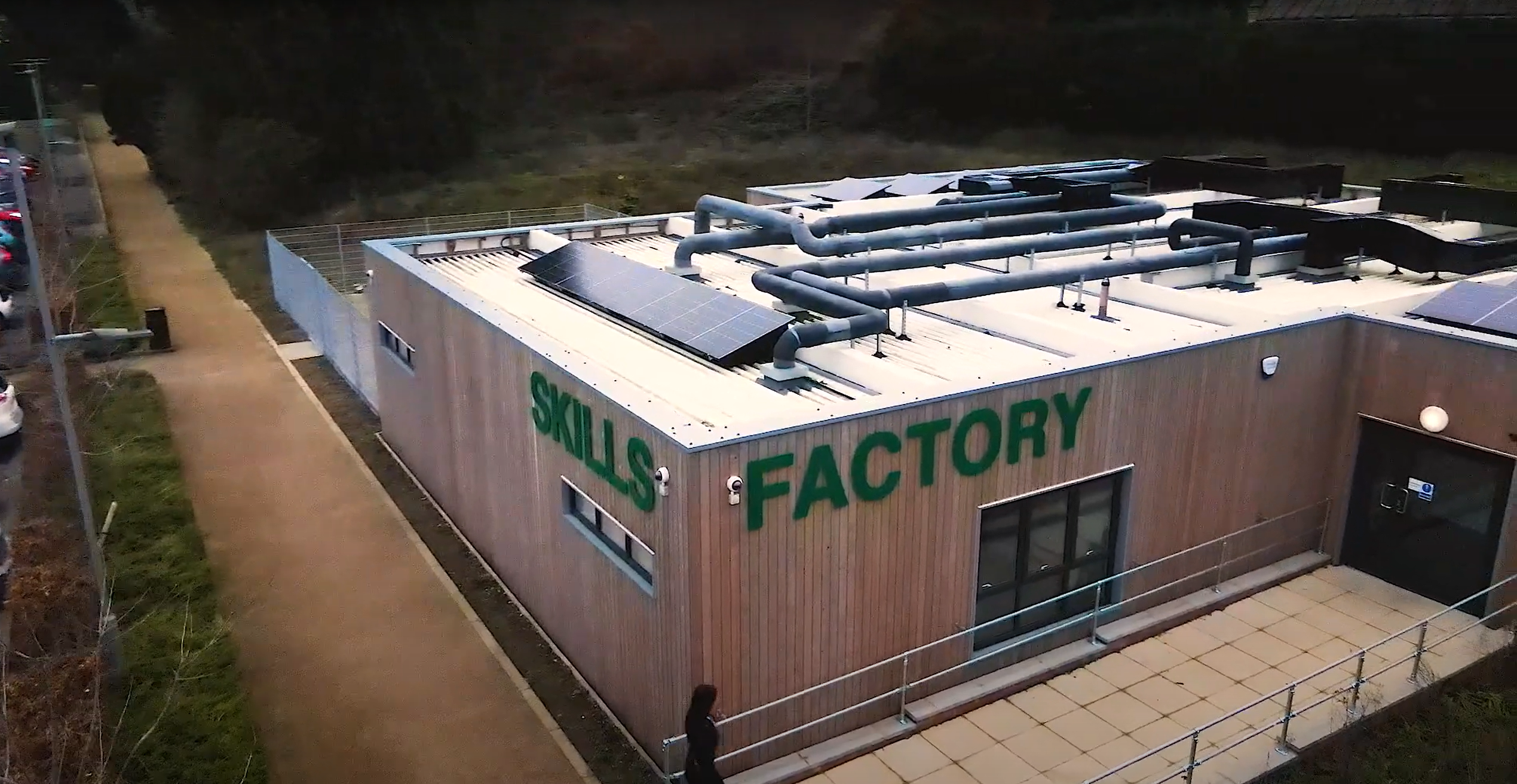 MidKent College errichtet Skills Factory für grünes Bauen 